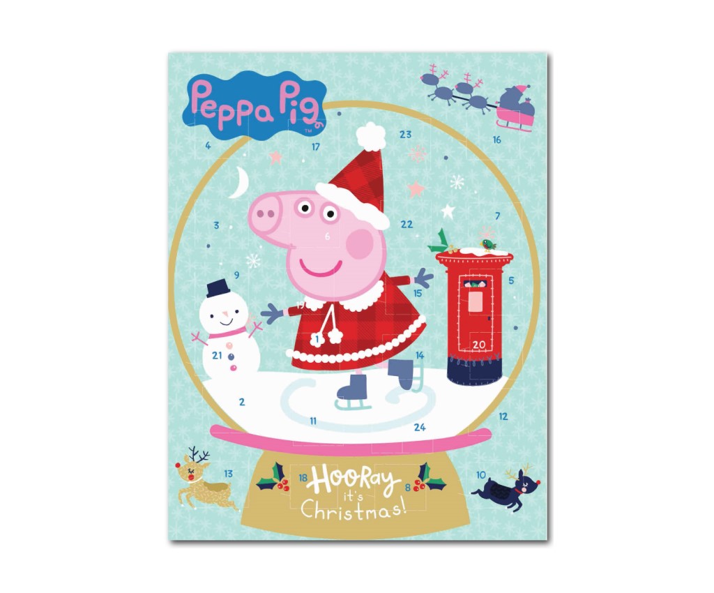 Peppa Pig Advent Calendar with Milk Chocolates 75g